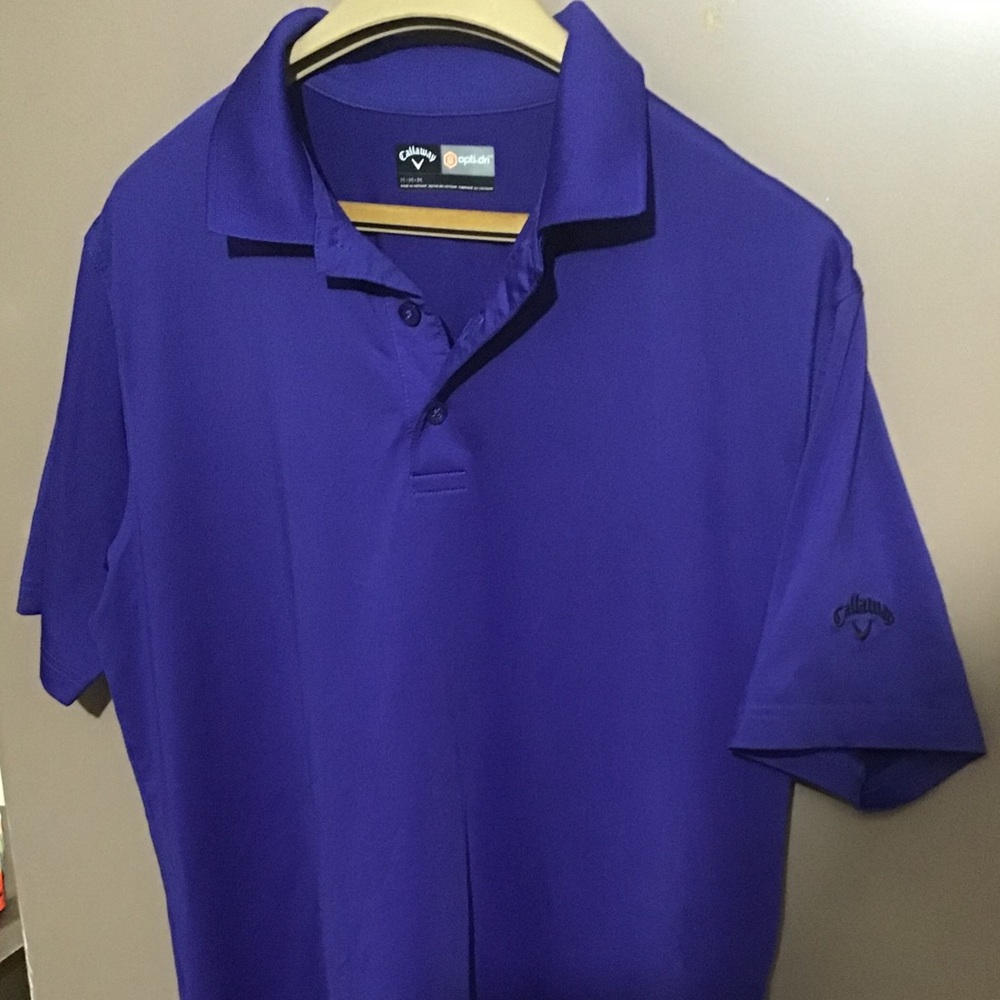 Callaway Blue Golf Shirt
